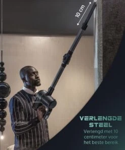 JAP Cyclone C3 - 4in1 Steelstofzuiger - Met Dweilfunctie - Anti-allergie - Snoerloos - Stofzuiger Zonder Zak - Verwisselbare Accu 13 JAP Cyclone C3 - 4in1 Steelstofzuiger - Met Dweilfunctie - Anti-allergie - Snoerloos - Stofzuiger Zonder Zak - Verwisselbare Accu -Huishoudelijke Benodigdheden 1000x1200 2