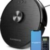 CleanDays XR500 LiDAR Robotstofzuiger Met Y-shape Dweilfunctie - Met Laadstation - Scant De Gehele Ruimte - Grote Zuigkracht 6500PA - Geschikt Voor Huisdieren