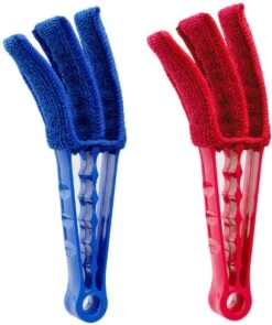 Merkloos Luxaflex Reiniger - Jaloezie Reiniger - Lamellen Reiniger - Plumeau - Jaloezie Stoffer - Luxaflex Borstel - Jaloezie Borstel - Stofvrij - Roze -Huishoudelijke Benodigdheden 1005x1200 1