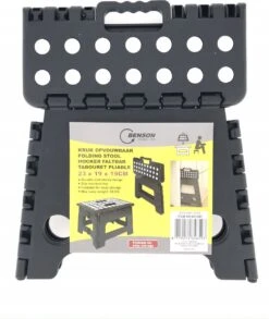 Opvouwbare Kruk - Keukentrap - Zwart 15 Opvouwbare Kruk - Keukentrap - Zwart -Huishoudelijke Benodigdheden 1010x1200