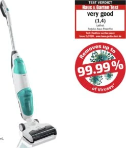 Leifheit Regulus Aqua PowerVac – Draadloze Vloerreiniger 2in1 -Huishoudelijke Benodigdheden 1021x1200