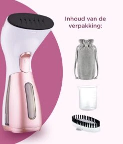 Luxe Kledingstomer - Handstomer - Handstoomreiniger - Stoomstrijkijzer - Stomer Kleding - Voor Op Reis - Roze 19 Luxe Kledingstomer - Handstomer - Handstoomreiniger - Stoomstrijkijzer - Stomer Kleding - Voor Op Reis - Roze -Huishoudelijke Benodigdheden 1026x1200 2