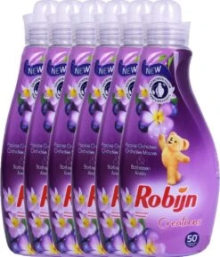 Robijn Creations Wasverzachter VOORDEELVERPAKKING 6X 1,25L. 300 Wasbeurten "Paarse Orchidee & Bosbessen" 5 Robijn Creations Wasverzachter VOORDEELVERPAKKING 6X 1,25L. 300 Wasbeurten "Paarse Orchidee & Bosbessen" -Huishoudelijke Benodigdheden 1027x1200 1