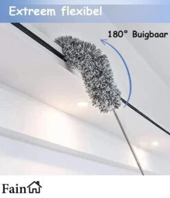 Fain® Plumeau Met Telescoopsteel – Grijs – 80 Tot 240 Cm - Uitschuifbaar – Wasbaar - Flexibel 360° Draaibaar – Duster - Microvezel Ragebol 23 Fain® Plumeau Met Telescoopsteel – Grijs – 80 Tot 240 Cm - Uitschuifbaar – Wasbaar - Flexibel 360° Draaibaar – Duster - Microvezel Ragebol -Huishoudelijke Benodigdheden 1033x1200 2