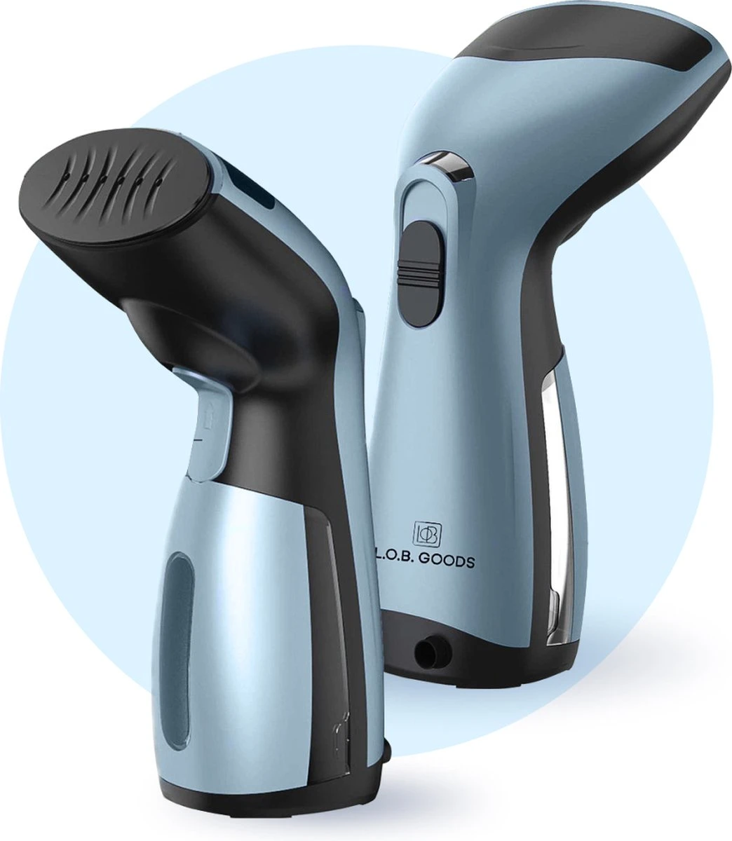 Luxe Kledingstomer - Handstomer - Handstoomreiniger - Stoomstrijkijzer - Stomer Kleding - Voor Op Reis - Blauw 1 Luxe Kledingstomer - Handstomer - Handstoomreiniger - Stoomstrijkijzer - Stomer Kleding - Voor Op Reis - Blauw