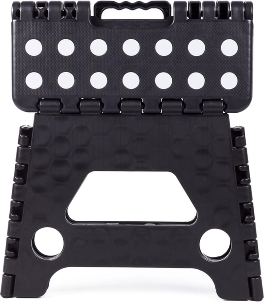 Opvouwbare Kruk - Keukentrap - Zwart 2 Opvouwbare Kruk - Keukentrap - Zwart - Afbeelding 2