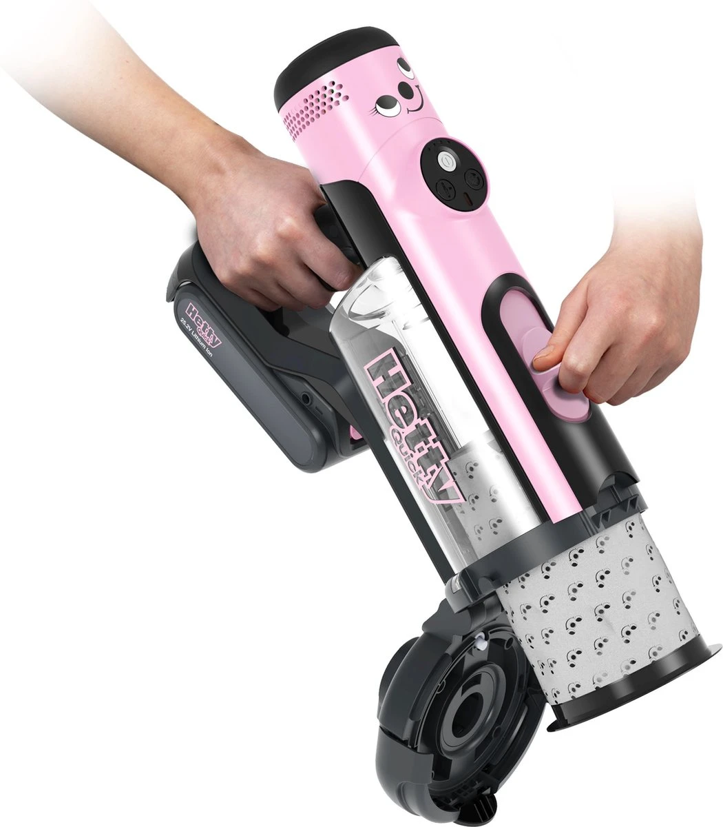 Numatic Hetty100pink - Hetty Quick Draadloze Steelstofzuiger Pink - Met Zak 3 Numatic Hetty100pink - Hetty Quick Draadloze Steelstofzuiger Pink - Met Zak - Afbeelding 3