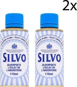 Silvo Zilverpoets - Poetsmiddel -Zilverglans - 2x 175 ML - Voordeelverpakking -Huishoudelijke Benodigdheden 1050x1200 9