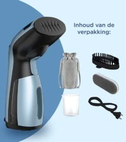 Luxe Kledingstomer - Handstomer - Handstoomreiniger - Stoomstrijkijzer - Stomer Kleding - Voor Op Reis - Blauw 19 Luxe Kledingstomer - Handstomer - Handstoomreiniger - Stoomstrijkijzer - Stomer Kleding - Voor Op Reis - Blauw -Huishoudelijke Benodigdheden 1059x1200 2