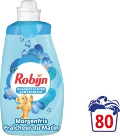 Robijn Wasverzachter - Morgenfris - Voordeelverpakking 4 X 80 Wasbeurten 5 Robijn Wasverzachter - Morgenfris - Voordeelverpakking 4 X 80 Wasbeurten -Huishoudelijke Benodigdheden 1060x1200