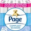 Page Toiletpapier - 48 Rollen - Compleet Schoon Wc Papier - Met Een Vleugje Katoen