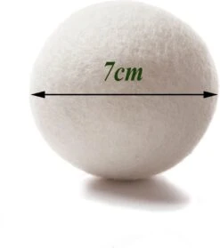 Geniet Van Gemak® | Herbruikbare Wollen Drogerballen | Wasbollen | Schaapswol | Duurzame En Energiebesparende Wasballen | 6 XL Drogerballen -Huishoudelijke Benodigdheden 1063x1200