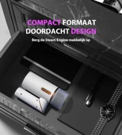 Bee's Kledingstomer - Handstomer - Stomer Kleding - Steamer - Stoomreiniger - Stoomstrijkijzer - 30 G/min - 250ML - 1600W - Snel Opgewarmd - Wit -Huishoudelijke Benodigdheden 1082x1200 3