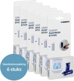 Geberit DuoFresh Sticks - 48 Stuks - Voordeelverpakking - Toilet/WC Blokjes Inbouwreservoir -Huishoudelijke Benodigdheden 1091x1200 6