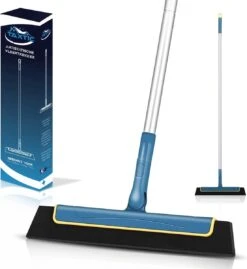 Taxtic® Vloerwisser – Vloertrekker Met Steel – Douchewisser - Vloertrekker – Vloerwisser Badkamer – Trekker - Ophangstuk