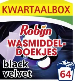 Robijn Classics Black Velvet Wasmiddeldoekjes - 4 X 16 Wasstrips - Voordeelverpakking 17 Robijn Classics Black Velvet Wasmiddeldoekjes - 4 X 16 Wasstrips - Voordeelverpakking -Huishoudelijke Benodigdheden 1117x1200 1