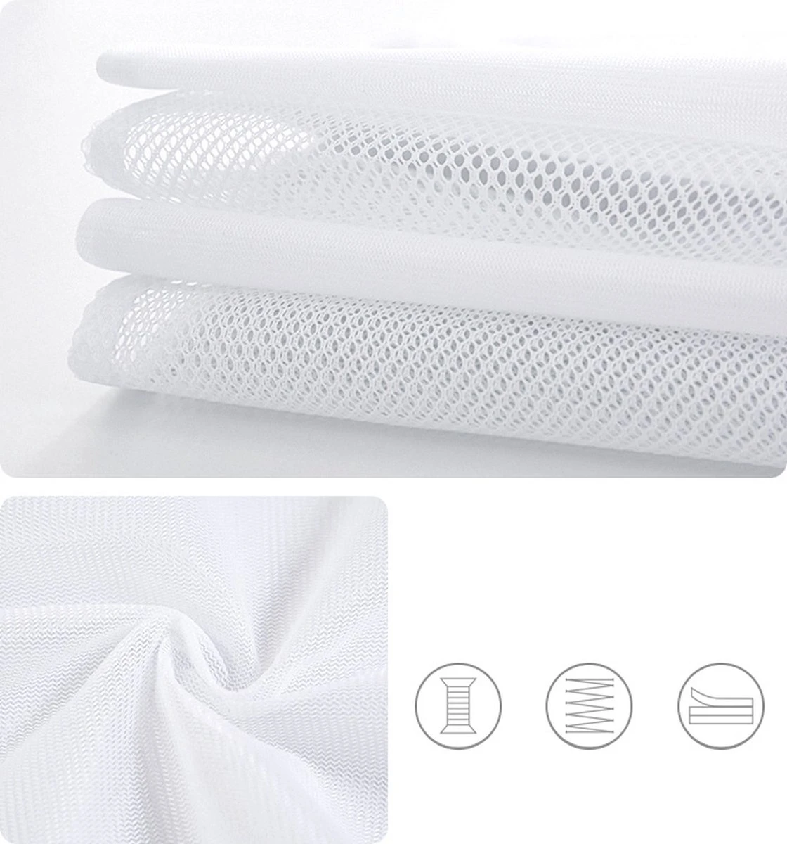 Product Depot Waszak - Waszakken Voor Wasgoed - Waszak - Waszakje Lingerie - Wastas - Set Van 5 - Wasnet 3 Product Depot Waszak - Waszakken Voor Wasgoed - Waszak - Waszakje Lingerie - Wastas - Set Van 5 - Wasnet - Afbeelding 3