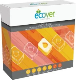 Ecover - Vaatwastabletten All In One - 68 Tabs 10 Ecover - Vaatwastabletten All In One - 68 Tabs -Huishoudelijke Benodigdheden 1140x1200 1