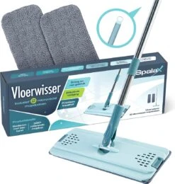 Spalax Vloerwisser - Dweil - Mop Set - Badkamer - Dweilsysteem - Dweilset - Vloerreiniger -Huishoudelijke Benodigdheden 1142x1200