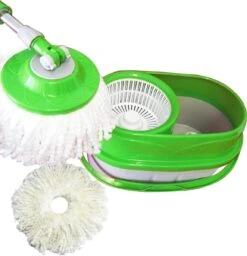 BensonClean Spin Mop - Inclusief Emmer -Huishoudelijke Benodigdheden 1156x1200 1