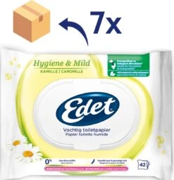 Edet Kamille Vochtig Wc Papier - 7 Stuks - Met Natuurlijke Kamille Extracten 5 Edet Kamille Vochtig Wc Papier - 7 Stuks - Met Natuurlijke Kamille Extracten -Huishoudelijke Benodigdheden 1158x1200 6