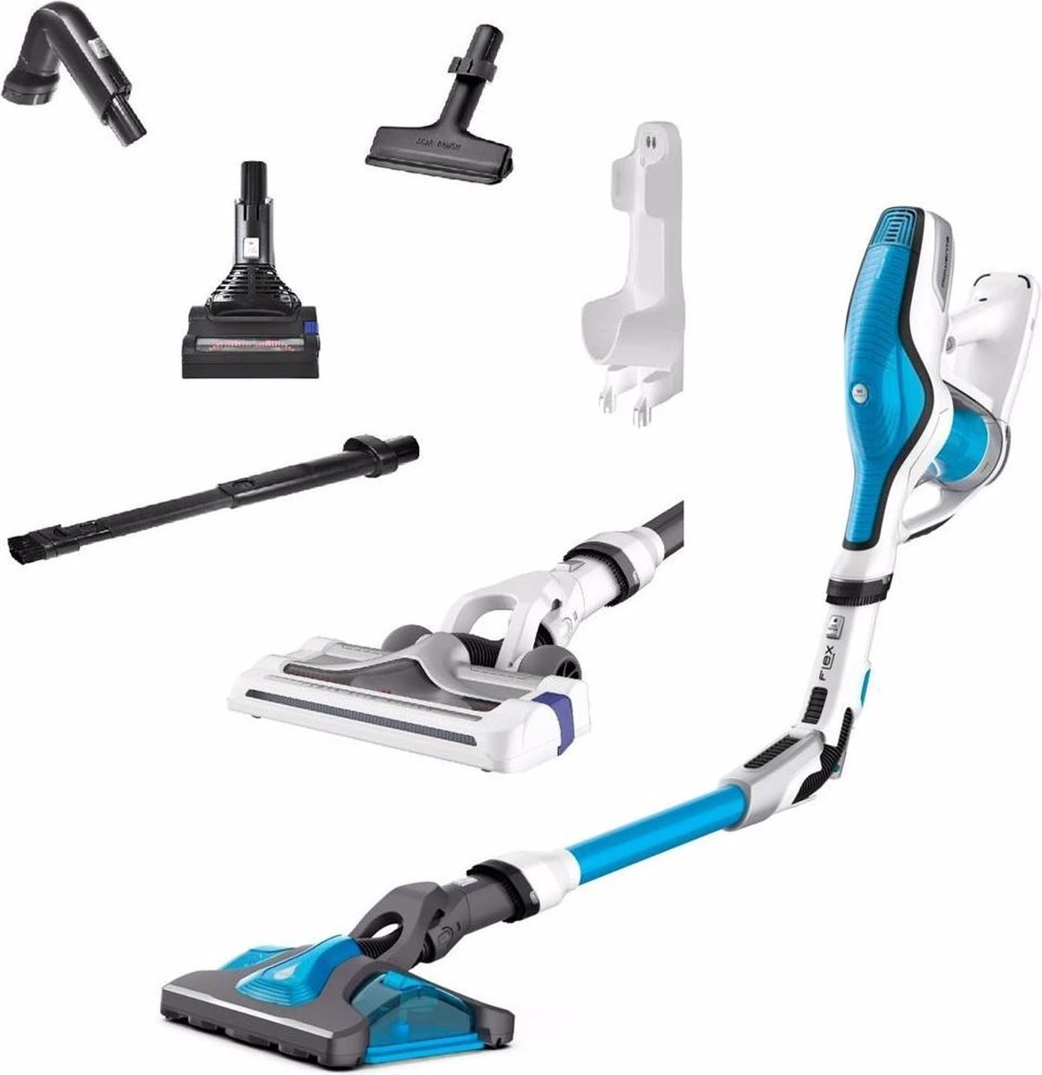 Rowenta Air Force Flex 560 Flex Aqua Rh9490 - Steelstofzuiger - Met Dweilfunctie 1 Rowenta Air Force Flex 560 Flex Aqua Rh9490 - Steelstofzuiger - Met Dweilfunctie