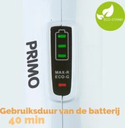 PRIMO PR500SV Stofzuiger Zonder Zak - 3-in-1 Steelstofzuiger Draadloos - Kruimelzuiger - HEPA Filter - Wit/Peach -Huishoudelijke Benodigdheden 1169x1200 6