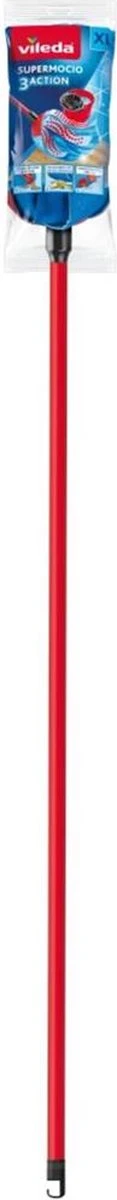 Vileda Super Mocio 3D Mop En Steel 14 Vileda Super Mocio 3D Mop En Steel - Afbeelding 14