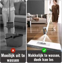 Powarkleen - Vloerwisser Met Spray - Incl. 2 Microvezel Doeken 13 Powarkleen - Vloerwisser Met Spray - Incl. 2 Microvezel Doeken -Huishoudelijke Benodigdheden 1181x1200 1