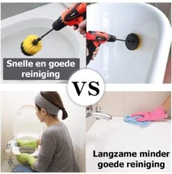 ESSIBLE Schrobborstel - Polypropyleen - Borstel Boormachine - Schrobborstel - Schuurborstel - Automatische Reiniging - 3 Delige Borstelset Voor Boormachine 9 ESSIBLE Schrobborstel - Polypropyleen - Borstel Boormachine - Schrobborstel - Schuurborstel - Automatische Reiniging - 3 Delige Borstelset Voor Boormachine -Huishoudelijke Benodigdheden 1185x1200 5