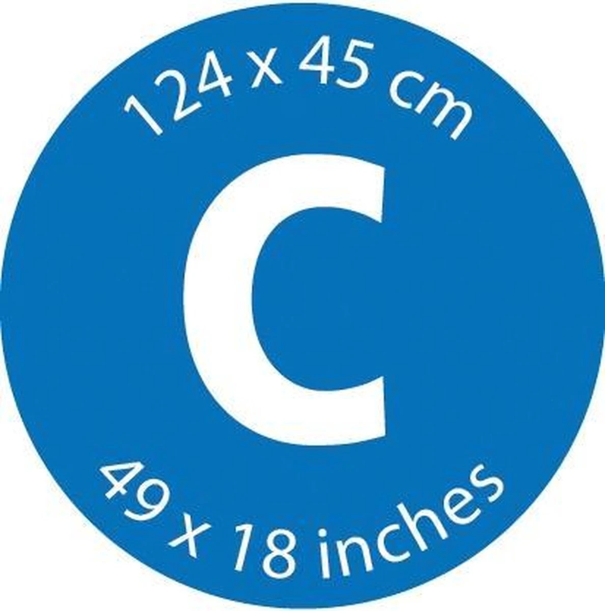 Brabantia Strijkplankhoes C - 124x45 Cm - Fesh Breeze - Alleen Toplaag 2 Brabantia Strijkplankhoes C - 124x45 Cm - Fesh Breeze - Alleen Toplaag - Afbeelding 2