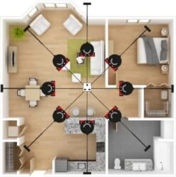 Numatic Henry HVN-200-11 - Stofzuiger Met Zak - Rood -Huishoudelijke Benodigdheden 1190x1200 11