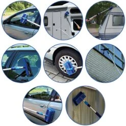 PROPLUS Pro Plus Wasborstel - Heavy Duty - Telescopische Steel - Uitschuifbaar Tot 3 Meter -Huishoudelijke Benodigdheden 1193x1200 5