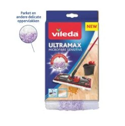 Vileda UltraMax Sensitive - Vervanging - Voor Parket En Delicate Vloeren -Huishoudelijke Benodigdheden 1195x1200 2