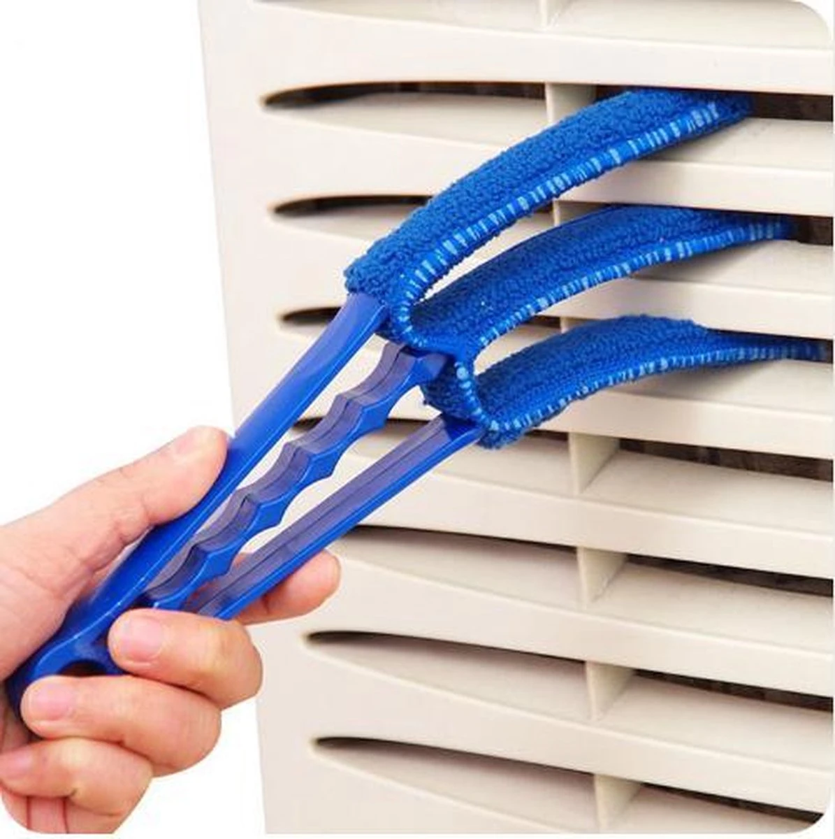 Multi-functionele Jaloezie Reiniger – Lamellen Borstel – Rooster Reiniger Blauw 4 Multi-functionele Jaloezie Reiniger – Lamellen Borstel – Rooster Reiniger Blauw - Afbeelding 4