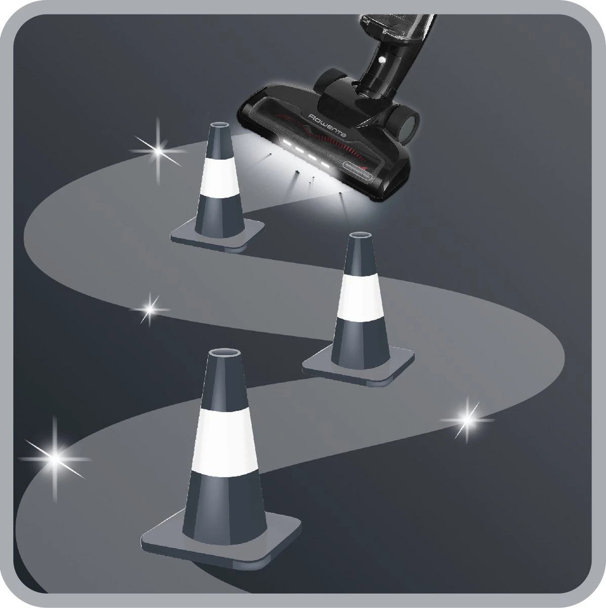 Rowenta Air Force Light RH6545 - Steelstofzuiger 9 Rowenta Air Force Light RH6545 - Steelstofzuiger - Afbeelding 9