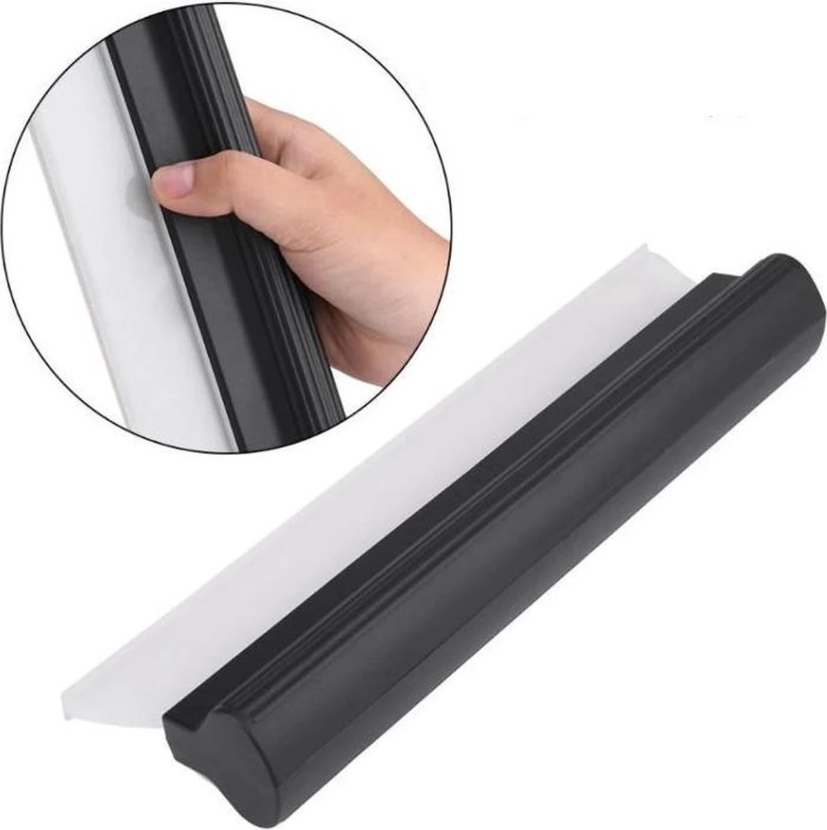 TLVX Auto Zeem / Raam Trekker / Droog Trekken / Flex Blade / Carrosserie Drogen / Snel En Streeploos Droog / Auto Wassen Drogen / 25cm / Autozeem / Siliconen Raamwisser / Streepvrij Autoruit Droog / Ramen / Window Zeem 2 TLVX Auto Zeem / Raam Trekker / Droog Trekken / Flex Blade / Carrosserie Drogen / Snel En Streeploos Droog / Auto Wassen Drogen / 25cm / Autozeem / Siliconen Raamwisser / Streepvrij Autoruit Droog / Ramen / Window Zeem - Afbeelding 2