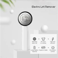 Elektrische Pluizen Verwijderaar Met 3 Snijbladen - Trui Kleding Lint Pill Ontpluizer Fluff Haar Bal Trimmer Remover Huishoudelijke Stoffen Fuzz Scheerapparaat - Pluizenverwijderaar Kleding En Meubels -Huishoudelijke Benodigdheden 1198x1200 29
