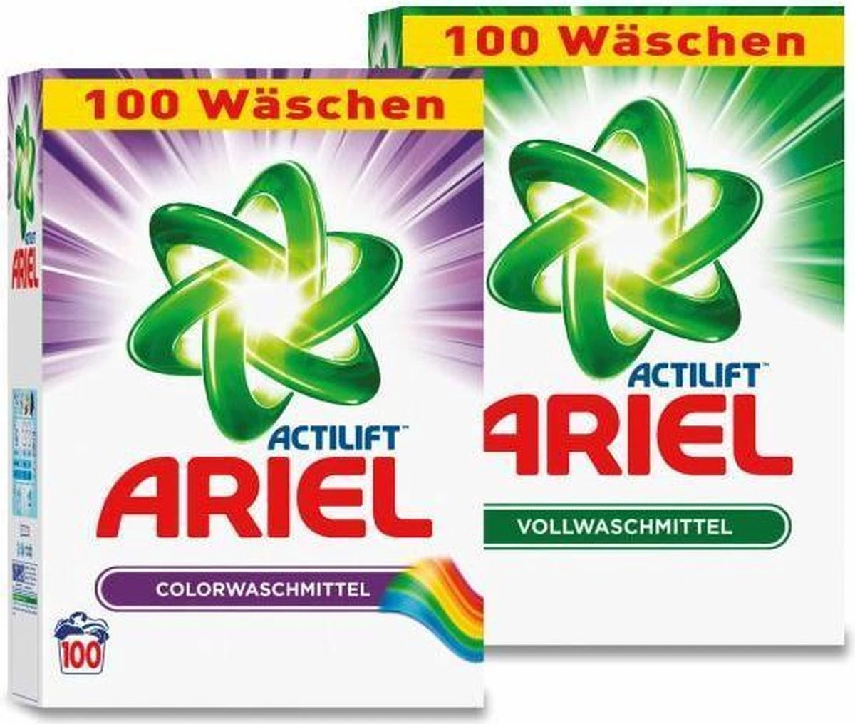 Ariel Waspoeder Combi Voordeelverpakking | 2 X 100 Wasbeurten 2 X 6.5 KG - Ariel Color + Regular Waspoeder | Voor Gekleurde En Witte Was 1 Ariel Waspoeder Combi Voordeelverpakking | 2 X 100 Wasbeurten 2 X 6.5 KG - Ariel Color + Regular Waspoeder | Voor Gekleurde En Witte Was