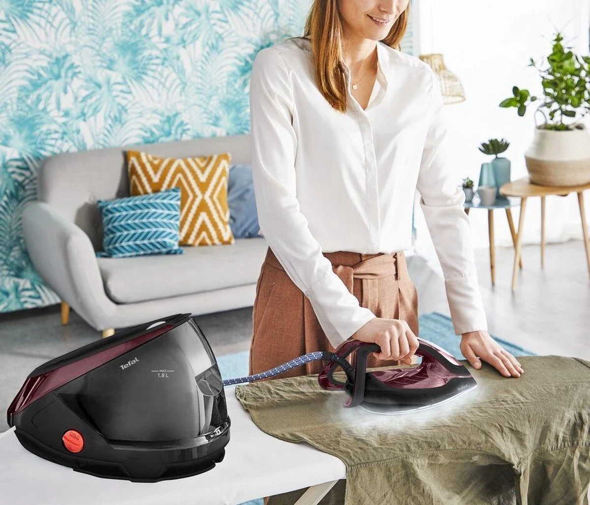 Tefal GV9230 Pro Express Protect Stoomgenerator Rood/Zwart 13 Tefal GV9230 Pro Express Protect Stoomgenerator Rood/Zwart - Afbeelding 13