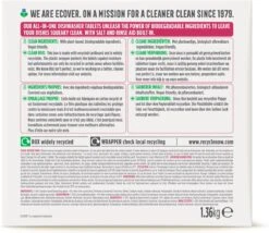 Ecover - Vaatwastabletten All In One - 68 Tabs 8 Ecover - Vaatwastabletten All In One - 68 Tabs -Huishoudelijke Benodigdheden 1200x1038