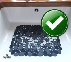 Merkloos Papillon - Gootsteenmat - 40x30 Cm - Kiezels Zwart 6 Merkloos Papillon - Gootsteenmat - 40x30 Cm - Kiezels Zwart -Huishoudelijke Benodigdheden 1200x1039 1