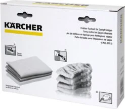 Kärcher Katoenen Doekenset (2 X Vloerdoek, 3 X Handovertrek) -Huishoudelijke Benodigdheden 1200x1039