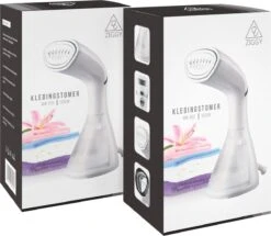 Ziggy Kledingstomer En Reiniger Voor Thuis En Op Reis - Stoomreiniger Voor Kleding/Textiel/Stoffen - Kleine Hand Stomer - Stoom Apparaat - Steamer - 280 ML - Wit -Huishoudelijke Benodigdheden 1200x1044 3
