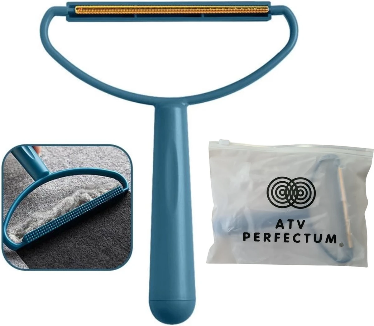 ATV PERFECTUM Super Ontpluizer - Pluizenverwijderaar - Verwijdert Ook Dierenharen - Duurzaam En Makkelijk In Gebruik 6 ATV PERFECTUM Super Ontpluizer - Pluizenverwijderaar - Verwijdert Ook Dierenharen - Duurzaam En Makkelijk In Gebruik - Afbeelding 6