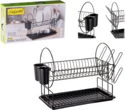 Maestro - Afdruiprek 2 Bestekrekken Wateropvangbak - 50cm 7 Maestro - Afdruiprek 2 Bestekrekken Wateropvangbak - 50cm -Huishoudelijke Benodigdheden 1200x1051 2