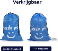 Wonair - Waszakken Voor Wasgoed - 60x90cm - Hemelsblauw - Met Trekkoord -Huishoudelijke Benodigdheden 1200x1055 2