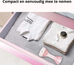 Merkloos Topshop Handstomer - Kledingstomer - Meubelstomer - Stoomreiniging - 1500W - Compact - Thuis & Onderweg - Snelle Warmte - Huishouden - Stoom Strijkmachine - Roze -Huishoudelijke Benodigdheden 1200x1056 4