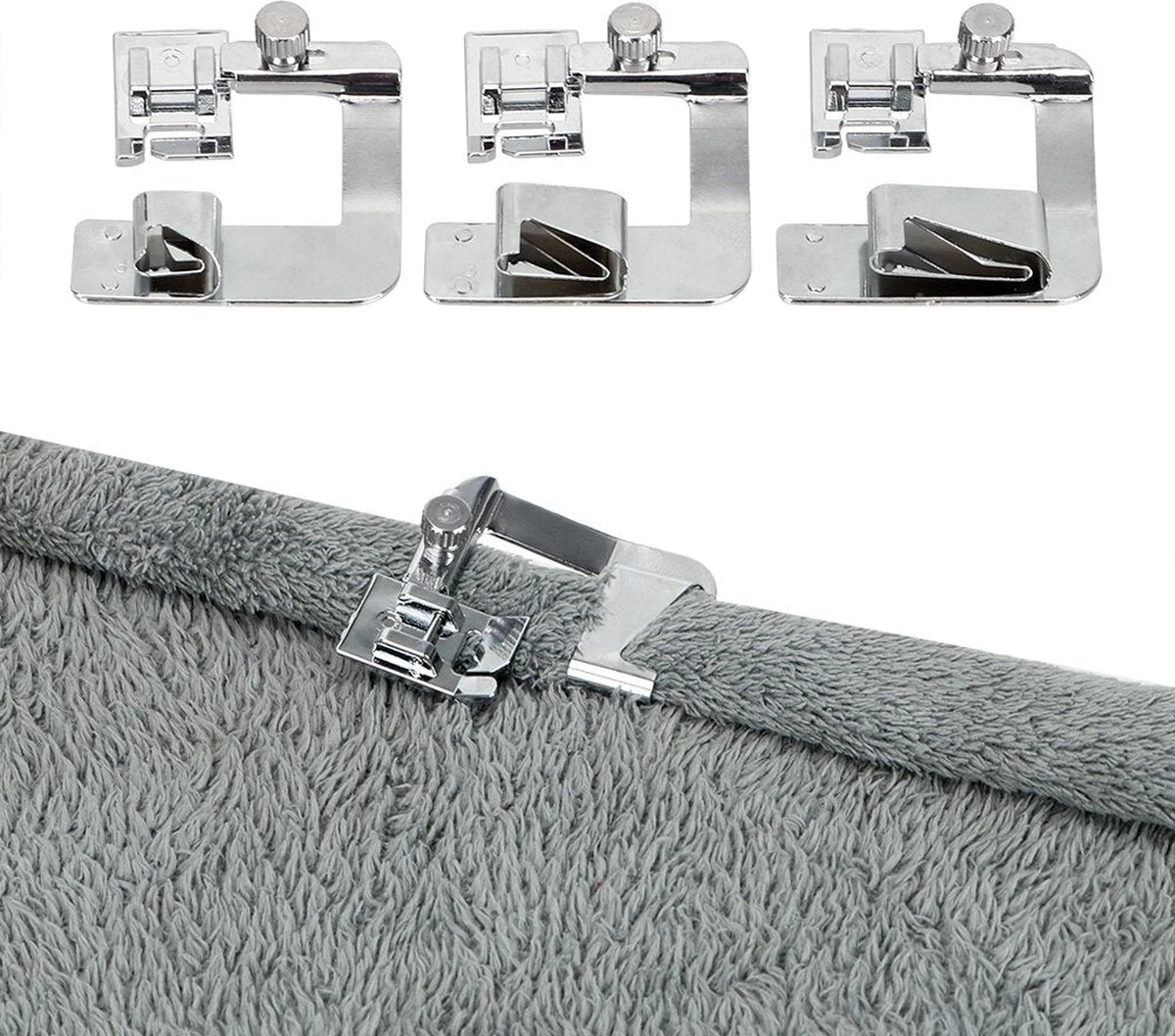 Merkloos Zoom Naaivoet - Naaimachine Voetjes - Naaivoetjes Universeel - Naaivoetjes - Zoomvoet - Naaivoetjes Set - 3 Verschillende Maten 3 Merkloos Zoom Naaivoet - Naaimachine Voetjes - Naaivoetjes Universeel - Naaivoetjes - Zoomvoet - Naaivoetjes Set - 3 Verschillende Maten - Afbeelding 3