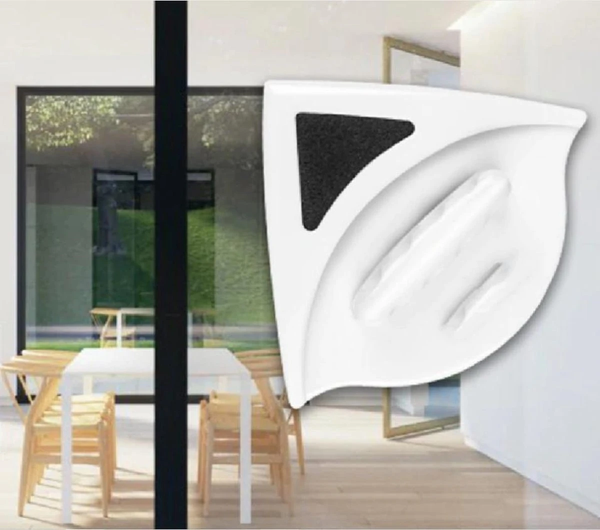 Leadle® Magnetische Raamwisser - Raamtrekker Professioneel - Glas Reiniger - Ruitenreiniger - Glascleaner - Ramen Wassen - Enkel Glas 3 Leadle® Magnetische Raamwisser - Raamtrekker Professioneel - Glas Reiniger - Ruitenreiniger - Glascleaner - Ramen Wassen - Enkel Glas - Afbeelding 3